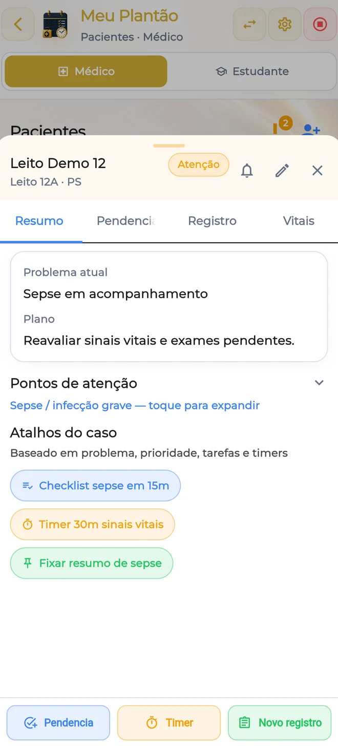 Entenda o caso rápido — Meu Plantão do Ausculto